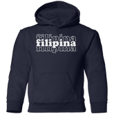 Filipina Triple Youth Pullover Hoodie